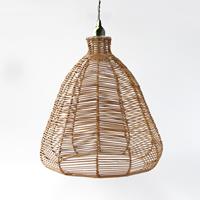 Groenovatie Rotan / Rieten Hanglamp, Handgemaakt, Naturel, 40 cm