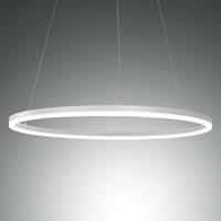 Fabas Luce LED hanglamp Giotto, 1-lamp, wit