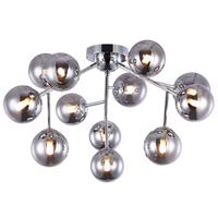 Maytoni Plafondlamp Dallas met 12 glasbollen, chroom