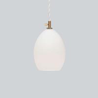 Northern Unika glas-hanglamp wit, small