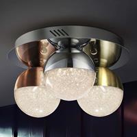 Schuller LED plafondlamp Sphere, multicolour, 3-lamps