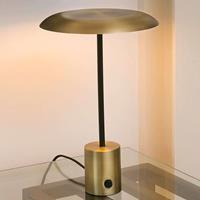 FARO BARCELONA LED-Tischleuchte Hoshi mit Dimmer, gold-schwarz