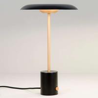 FARO BARCELONA LED-Tischleuchte Hoshi mit Dimmer, schwarz-kupfer