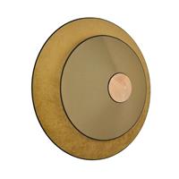 Forestier Cymbal S LED-Wandleuchte, bronze