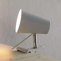 Spot-Light Witte klemlamp Clampspots in moderne optiek