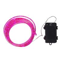 Best Season LED-Lichtschlauch Tuby, batteriebetrieben, pink