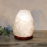 Wagner Life Design Salzkristallleuchte Rock White Line, 2-3 kg