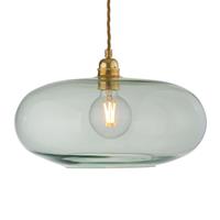 Ebb & Flow Horizon glas-hanglamp groen Ø 36 cm