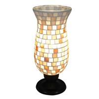 Naeve Leuchten Tischleuchte Yara mit Mosaikschirm