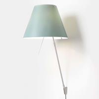 Luceplan Costanza wandlamp D13a, alu/groen