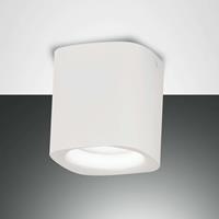 Fabas Luce Plafondlamp Smooth, 1-lamp, wit, IP44