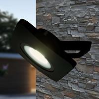 Heitronic LED-Flutlichtstrahler Bolton schwarz 50 W