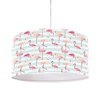 Maco Design Met flamingo-motief bedrukte hanglamp Miami