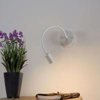 Ideallux Flexibele LED wandlamp Focus, wit