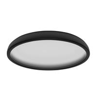Linea Light LED-Deckenleuchte Reflexio, Ø 46cm, schwarz