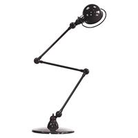 JIELDÉ Loft D9403 scharnier-vloerlamp, zwart