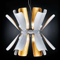 Mettallux Design-hanglamp Tropic met bladgoud