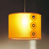 Artempo Italia Oranje gekleurde hanglamp Rotho