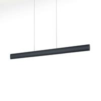 Knapstein LED hanglamp Runa, zwart, lengte 92 cm