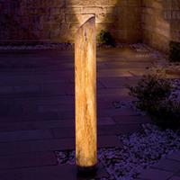 Epstein Leuchtende LED-Säule Sahara mit Sandstein, 110 cm