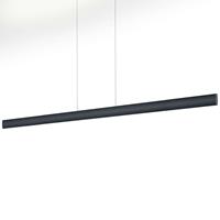 Knapstein LED hanglamp Runa, zwart, lengte 152 cm
