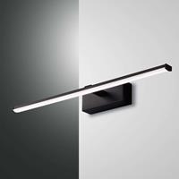 Fabas Luce LED-Wandleuchte Nala, schwarz, Breite 50 cm