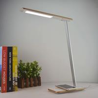 Aluminor LED bureaulamp Orbit met inductie, goud