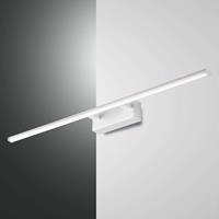 Fabas Luce LED wandlamp Nala, wit, breedte 75 cm