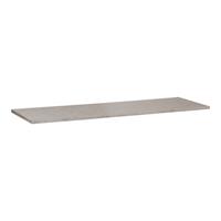 Saniclass Concrete wastafelblad 160.5x45.7x2.5cm Gecoat Beton Grijs gemêleerd 2147