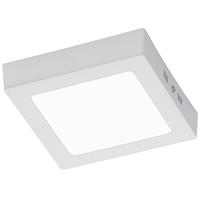 BES LED LED Plafondlamp - Plafondverlichting - Trion Zonin - 12W - Warm Wit 3000K - Vierkant - Mat Wit - Aluminium
