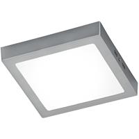 BES LED LED Plafondlamp - Plafondverlichting - Trion Zonin - 17W - Warm Wit 3000K - Vierkant - Mat Nikkel - Aluminium