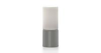 Home Sweet Home tafellamp Cilinder klein - antraciet/wit glas