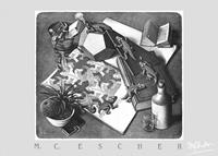 PGM M. C. Escher - Reptilien Kunstdruk 70x50cm