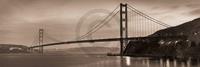 PGM Alan Blaustein - Golden Gate Bridge II Kunstdruck 90x30cm