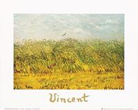 PGM Vincent Van Gogh - The wheat field Kunstdruk 30x24cm