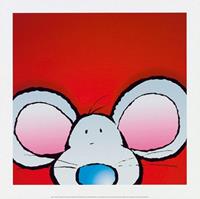PGM Jean Paul Courtsey - Mouse Kunstdruk 30x30cm