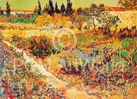 PGM Vincent Van Gogh - Giardino in fioritura Kunstdruk 30x24cm