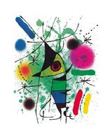 PGM Joan Miro - The singing Fish Kunstdruk 40x50cm