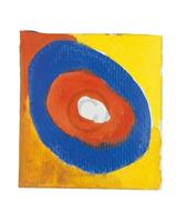 PGM Wassily Kandinsky - Colour studies with technical Kunstdruk 40x50cm