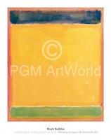 PGM Mark Rothko - Untitled Blue, Yellow, Green, Red Kunstdruk 71x91cm