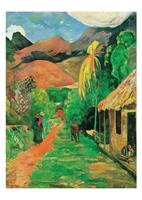 PGM Paul Gauguin - Chemin a papeete Kunstdruk 50x70cm