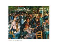 PGM Auguste Renoir - Le Moulin de la Galette Kunstdruk 70x50cm