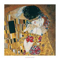 PGM Gustav Klimt - Il bacio Kunstdruk 70x70cm