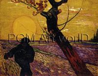 PGM Vincent Van Gogh - Le Sémeur Kunstdruk 80x60cm