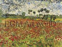 PGM Vincent Van Gogh - Field of Poppies Kunstdruk 80x60cm