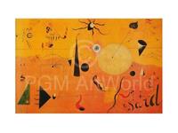 PGM Joan Miro - Paysage Catalan Kunstdruk 80x60cm