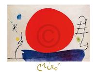 PGM Joan Miro - Senzo titolo, 1967 Kunstdruk 80x60cm