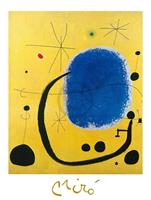 PGM Joan Miro - L'oro dell'Azzurro Kunstdruk 60x80cm