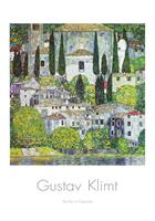 PGM Gustav Klimt - Kirche in Cassone Kunstdruk 70x100cm