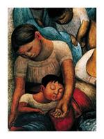 PGM Diego Rivera - La Noche de Los Pobres Kunstdruk 60x80cm
